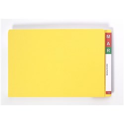 AVERY SHELF LATERAL FILES F/C Extra Heavy Weight Yellow BOX 100