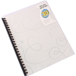 DISPLAY BOOK A4 REF JEWELL CLEAR 30PKT