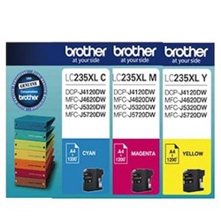 BROTHER LC235XL CMY COLOUR PK