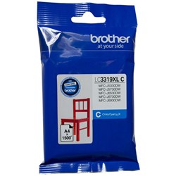 BROTHER LC3319XL INKJET CART Cyan High Yield LC3319XLC
