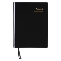 Cumberland Financial Norwich Diary A4 Day to Page Black