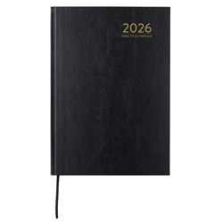 Cumberland Classic Diary A4 Week To View Black Black