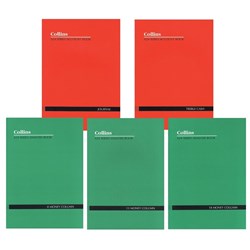 ACCOUNT BOOK SOFT COVER JOURNAL A24 RED