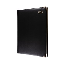 Debden Manager Classic Diary Day To Page 190X260mm Black