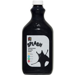 EC Classroom Splash Paint 2 Litre Liquiorice
