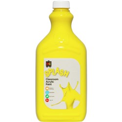 EC Classroom Splash Paint 2 Litre Sunshine