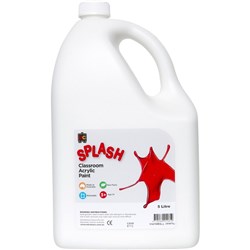 EC Classroom Splash Paint 5 Litre Snowball