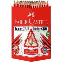 Faber-Castell Graphite Pencil Junior Grip 2B Box 60
