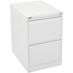 Rapidline GO Vertical Filing Cabinet 2 Drawer 460W x 620D x 705mmH White China