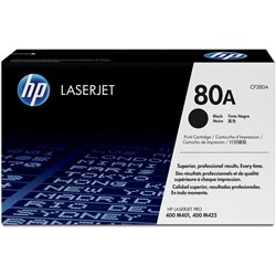 HP 80A TONER CARTRIDGE Black