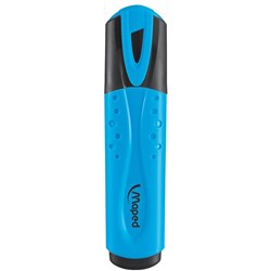 Maped Highlighter Chisel 1-4mm Blue Box 12