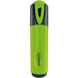 Maped Highlighter Chisel 1-4mm Green Box 12