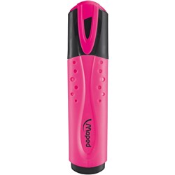 Maped Highlighter Chisel 1-4mm Pink Box 12