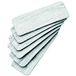QUARTET MAG W/BOARD ERASER REFILLS 6PK