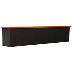 Logan Reception Hob 450Hx1500Wx300mmD Beech and Ironstone