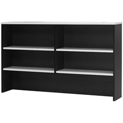 LOGAN 1200 HUTCH H1075mm x W1200mm x D315mm White & Ironstone