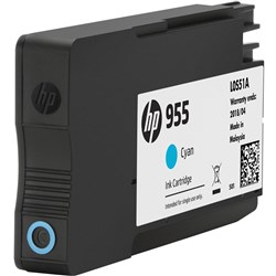 HP 955 Ink Cartridge Cyan LOS51AA