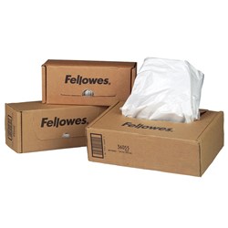 Fellowes Powershred Shredder Waste Bags For 90S, 99CI B Series &Automax 150 Shredder