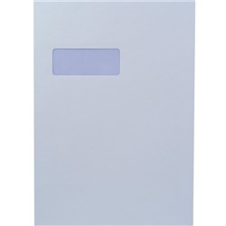 CUMBERLAND W/F MAILER ENVELOPE C4 229x324 StripSeal Sec 100g Side Opening BOX 250