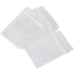 CUMBERLAND RESEALABLE BAG 64x89mm Pk100