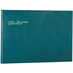 COLLINS ANALYSIS '800' SERIES A3 32 Money Column Green EACH