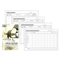 Zions VLER Pocket Vehicle Log & Expenses 180x110mm 64 Page