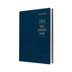 Debden Table Bookings Diary A4 2 Pages To A  Day Blue