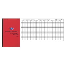 ZIONS ADV30 BOOKINGS BOOK Advance At A Glance 30 Lines