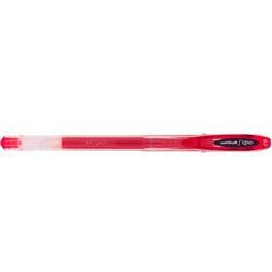 Uni-Ball UM120 Signo Gel Rollerball Pen Fine 0.7mm Red Box 12