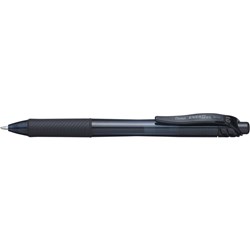 Pentel Bl110 Energel X Gel Pen Retractable Medium 1mm Black Box 12