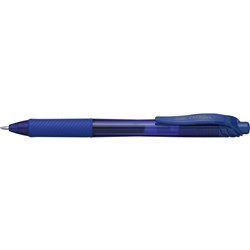 Pentel Bl110 Energel X Gel Pen Retractable Medium 1mm Blue Box 12