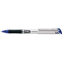 Pentel Bl17 Energel Gel Pen Roller Ball Fine 0.7mm Blue Box 12