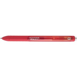 Papermate Inkjoy Gel Pen Retractable Medium 0.7mm Red Box 12