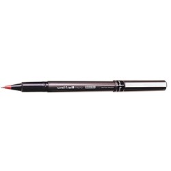 Uni-Ball UB155 Micro Deluxe Rollerball Pen Extra Fine 0.5mm Red Box 12