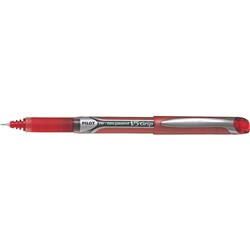 Pilot V5 Hi-Tecpoint Grip Rollerball Pen Extra Fine 0.5m Red