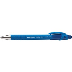 Papermate Flexgrip Ultra Ballpoint Pen Retractable Fine Blue