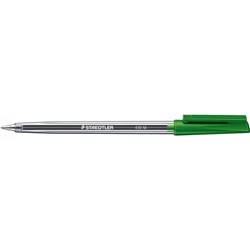 Staedtler 430 Stick Ballpoint Pen Medium 1mm Green