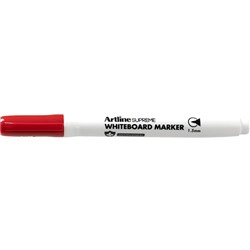 Artline Supreme Whiteboard Marker Bullet  Red