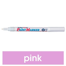 Artline 400XF Paint Marker Medium Bullet 2.3mm Pink Box 12