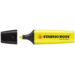 Stabilo Boss 70/24 Highlighter Chisel 2-5mm Yellow Box 10