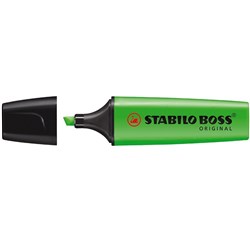 Stabilo Boss 70/33 Highlighter Chisel 2-5mm Green Box 10