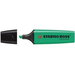 Stabilo Boss 70/51 Highlighter Chisel 2-5mm Turquoise Box 10