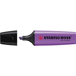 Stabilo Boss 70/55 Highlighter Chisel 2-5mm Lavender Box 10