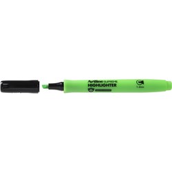 Artline Supreme Highlighter Chisel 2-5mm Green each