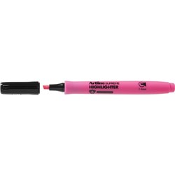 Artline Supreme Highlighter Chisel 2-5mm pink each