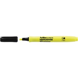 Artline Supreme Highlighter Chisel 2-4mm Yellow