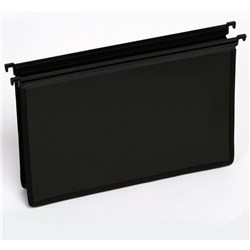 MARBIG PP SUSPENSION FILE FOOLSCAP EXTRA CAPACITY BLACK PACK 5