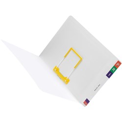 Avery Lateral Notes File 355x235mm With Tubeclip® White each