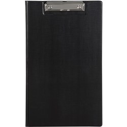 Clipfolder PE Foolscap Black