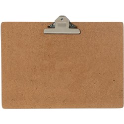 MARBIG MASONITE CLIPBOARD A3 Large Clip